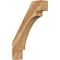 Ekena Millwork 6"W x 26"D x 38"H Merced Rough Sawn Knee Brace, Western Red Cedar BRC06X26X38MRC00RWR - alternate 1
